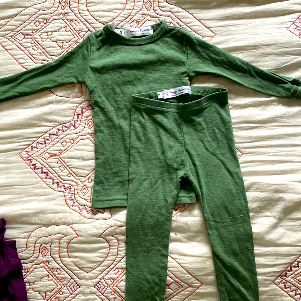 Simply Merino Wool 2T Set